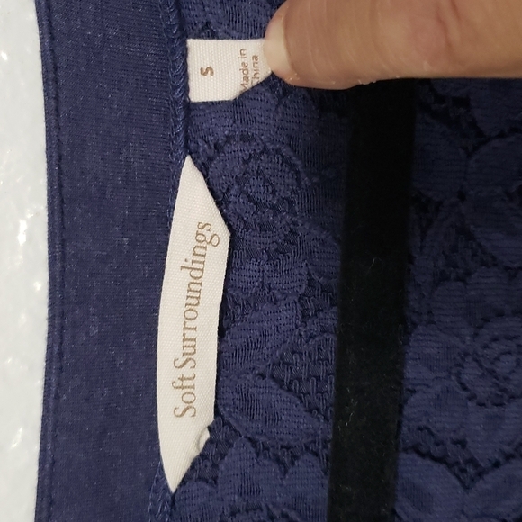 Soft Surroundings Long Sleeve Shirt, Size S - Picture 5 of 11